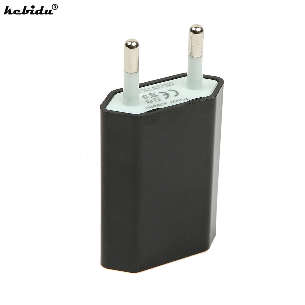 Сетевое зарядное устройство kebidu с USB портом 5 В 1 А|travel power adapter|power adapterus adapter |