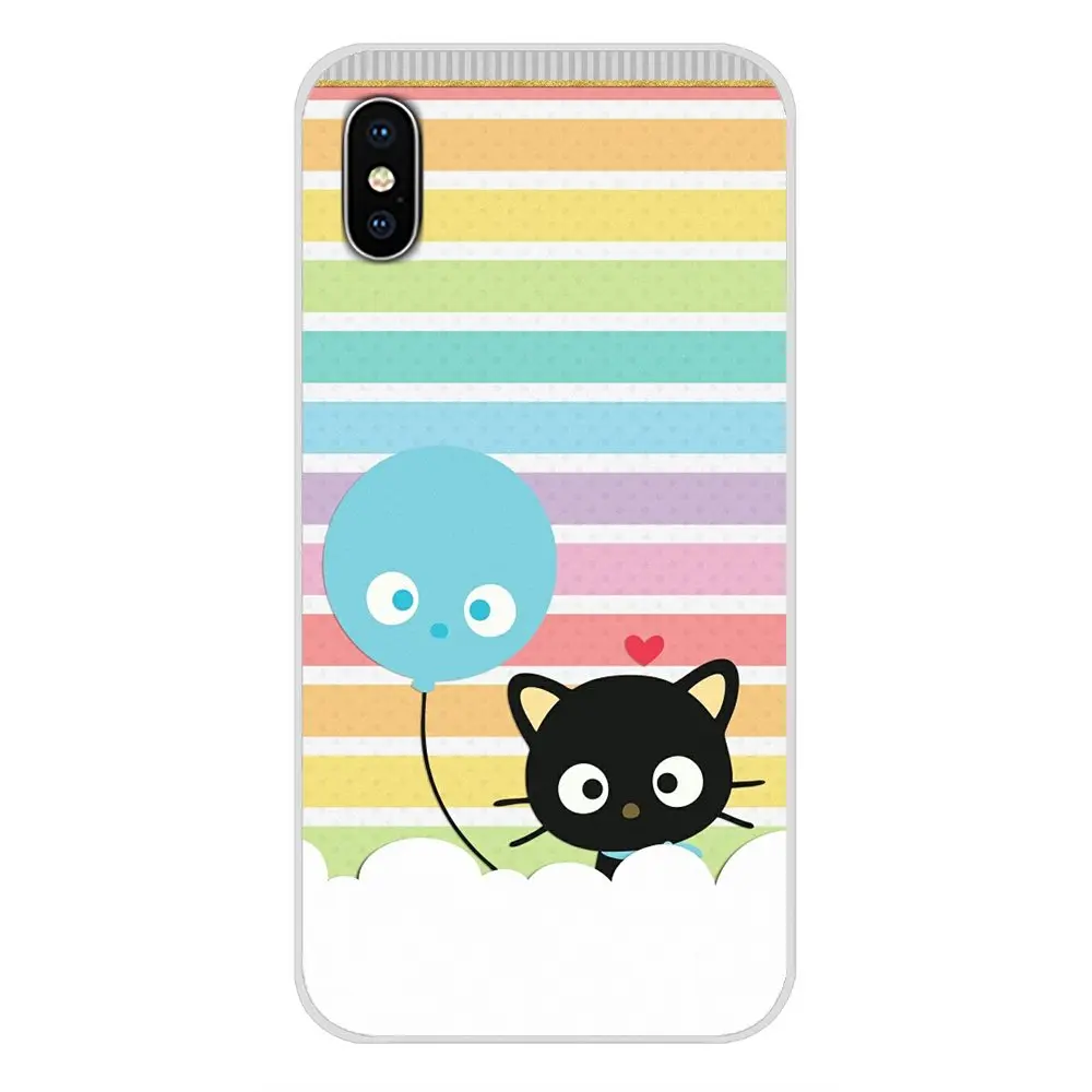 Милый кавайный Черный силиконовый чехол для телефона chococat Xiaomi Redmi Note 6A MI8 Pro S2 A2 Lite