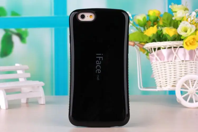 IFace mall двухцветный волнистый силиконовый чехол для iphone 7, 8, 6, 11 pro, задняя оболочка, защитная пленка для сотового телефона, кожа для iphone 6s, 6 X, XS, MAX, XR