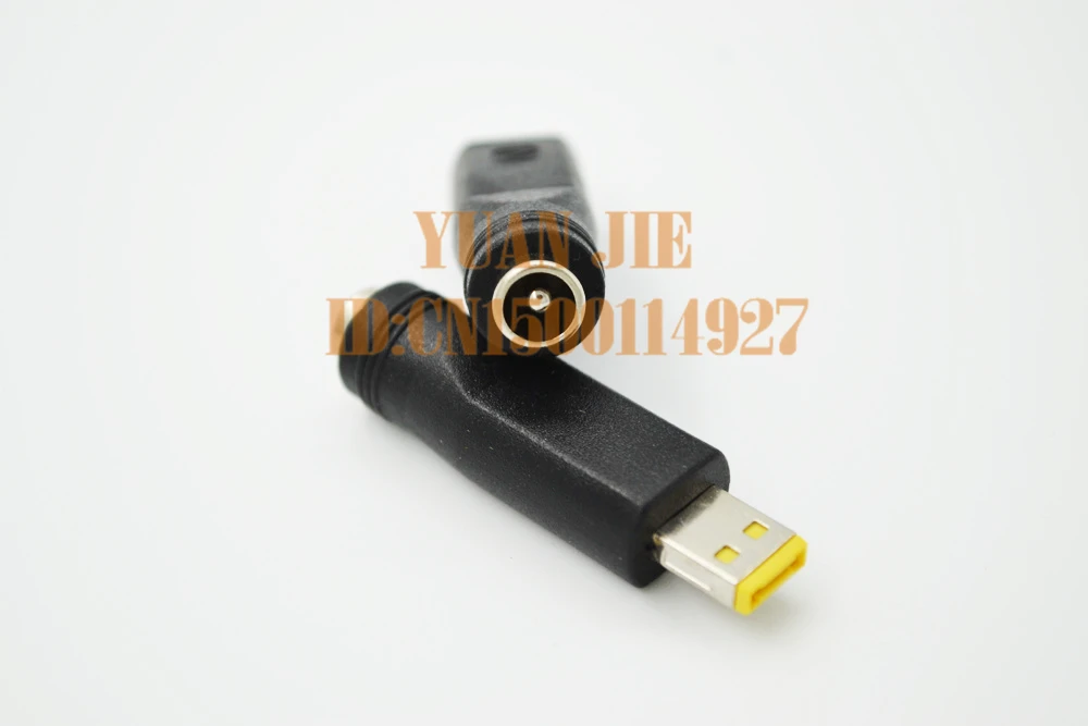 

Free shipping For DC current conversion plug adapter 5.5*2.1 female to For Lenovo For ThinkPad 10 new small mouth without needle
