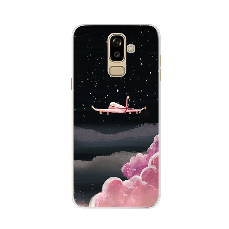 Шоколад Чехол для samsung Galaxy J8 чехол Крышка j810 j810f sm-j810f 3D Силиконовая задняя крышка ТПУ Fundas для samsung J8 чехол для телефона - Цвет: Шоколад