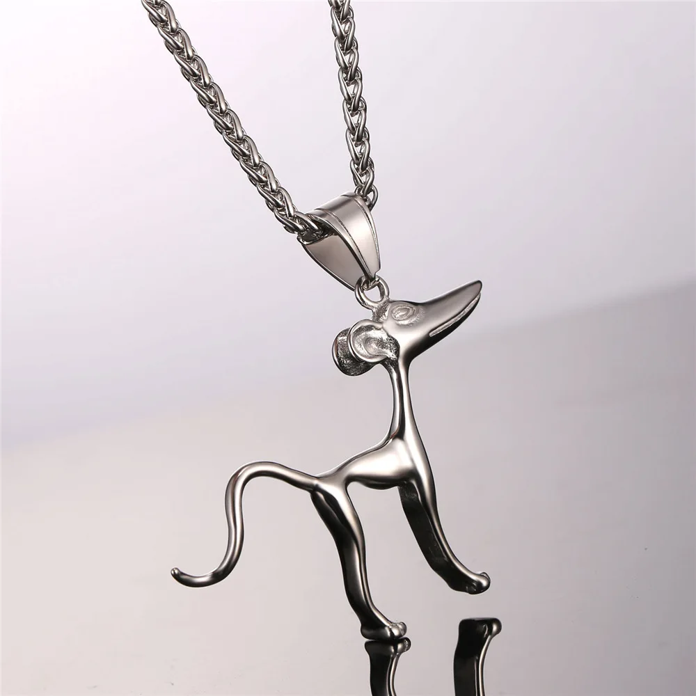 Золотой цвет ожерелье с подвеской для собак мужчин оптовая продажа кулон из