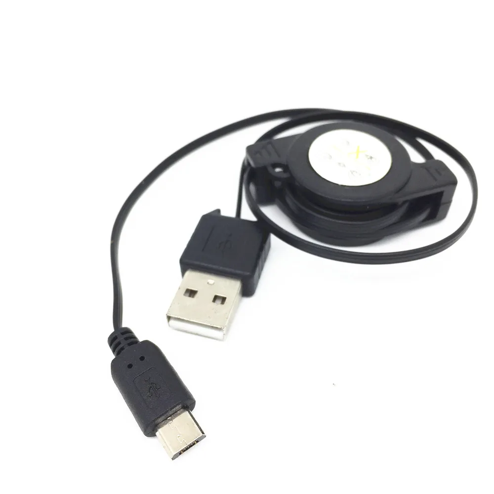 Выдвижной Micro USB кабель для синхронизации данных и зарядки Nokia Microsoft Lumia 530 610 620 638 720