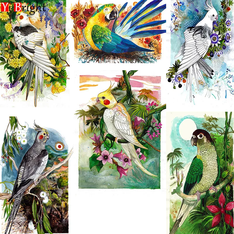 Алмазная 5D Вышивка Летающие птицы картина с полными квадратными стразами