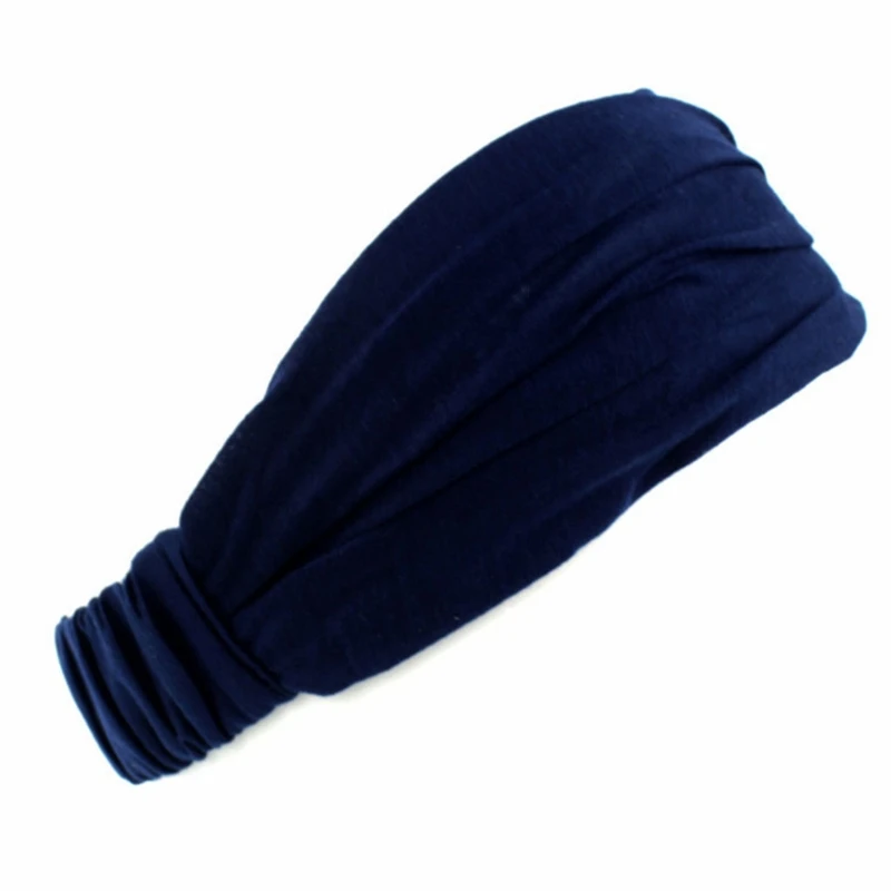 Модные женские хлопок Hairband аксессуары для волос Для женщин оголовье Обёрточная