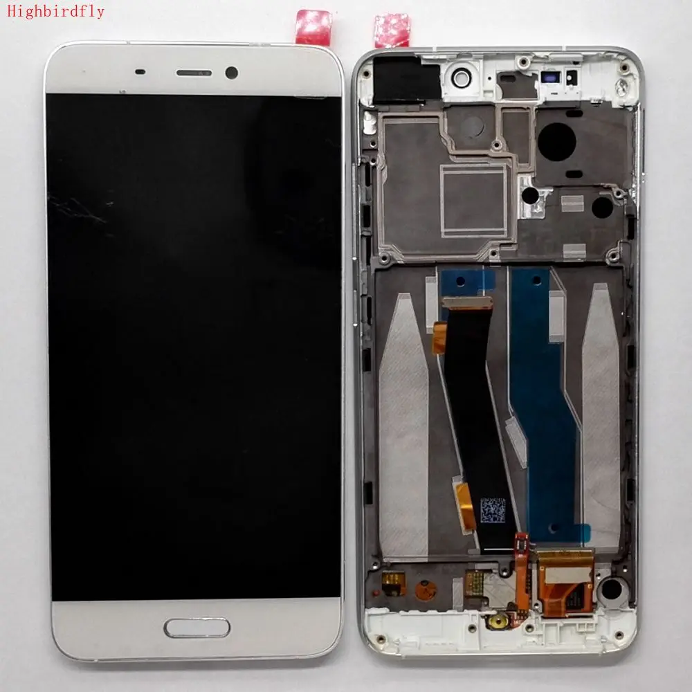 Для Xiaomi mi5 mi 5 ЖК экран дисплей с сенсорным стеклом дигитайзер передняя рамка в