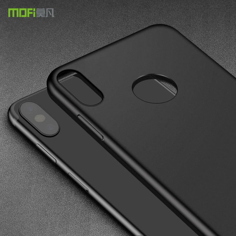 Оригинальный бренд Mofi для apple iphone x силиконовый чехол Жесткий Чехол ПК задняя