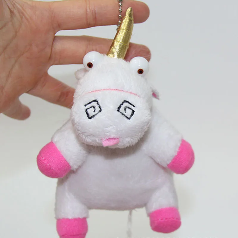 13 см 1 шт. плюшевые Игрушечные лошадки единорог брелок для ключей кулон мягкие