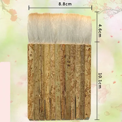 12 joint brush 6/10/12/18/24 совместных кисточки китайский Краски ing затенение широкая кисть бамбуковая трубка ручки Краски ing масла акварель Краски крепления щетки - Цвет: 12 joint brush