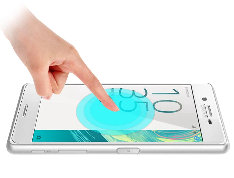 Полное покрытие из закаленного стекла для sony Xperia X Performance XZ XZS XA XA1 Ультра Защитная пленка 9H закаленное стекло