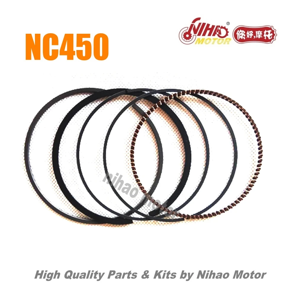 Детали 80 NC450 поршневое кольцо ZONGSHEN двигатель NC RX4 ZS194MQ (двигатель Nihao) KAYO Motoland ESB VENTO