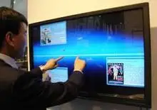 Бесплатная доставка! Накладка на сенсорный экран 75 дюймов 10 точек касания ИК