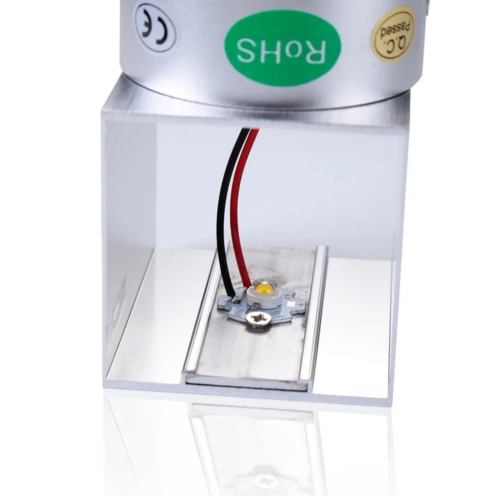 Современный 3 Вт светодиодный квадратный настенный светильник бра для гостиной