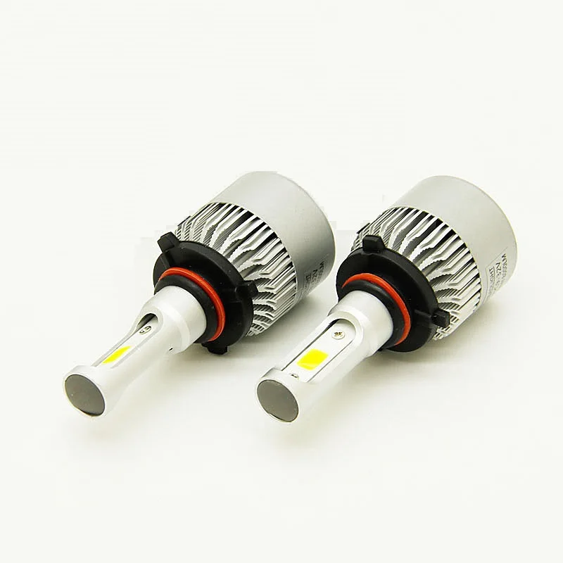 COB 72 W 8000lm H4 Hi lo H7 H11 9005 9006 автомобилей Светодиодный фар автоматические