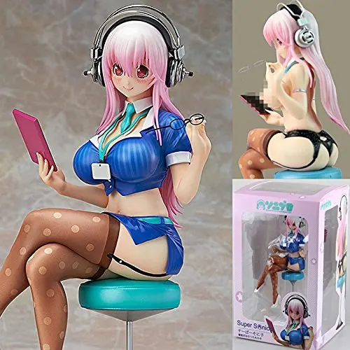 1/7 Платье снято на съемные сексуальные супер сонико фигурку взрослых Игрушечная