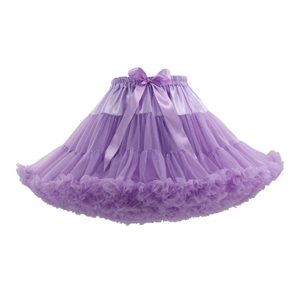 Purple Юбка-американка в стиле Лолиты для женщин; ; Короткий кринолин; мини-бальное платье; Нижняя юбка в стиле рокабилли; Тюлевая юбка-пачка для костюмированной вечеринки; вечерние юбки - Цвет: Purple