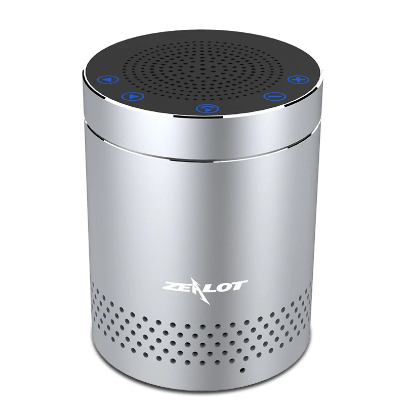 ZEALOT S15 Беспроводные Bluetooth колонки из алюминиевого сплава HiFi стерео звук