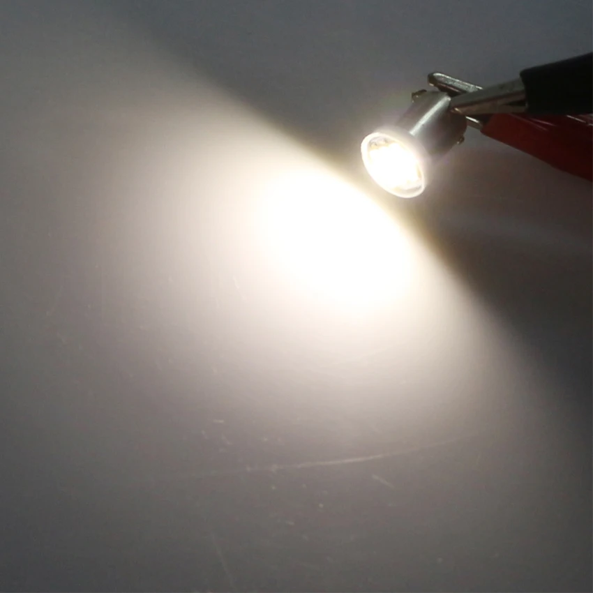HYZHAUTO 10 шт. T4W BA9S Светодиодные лампы для чтения 2 Вт 3led 7020 SMD чистый белый 6000K
