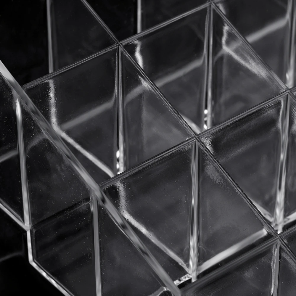 24 подставка для помад на витрине прозрачная акриловая косметичка органайзер