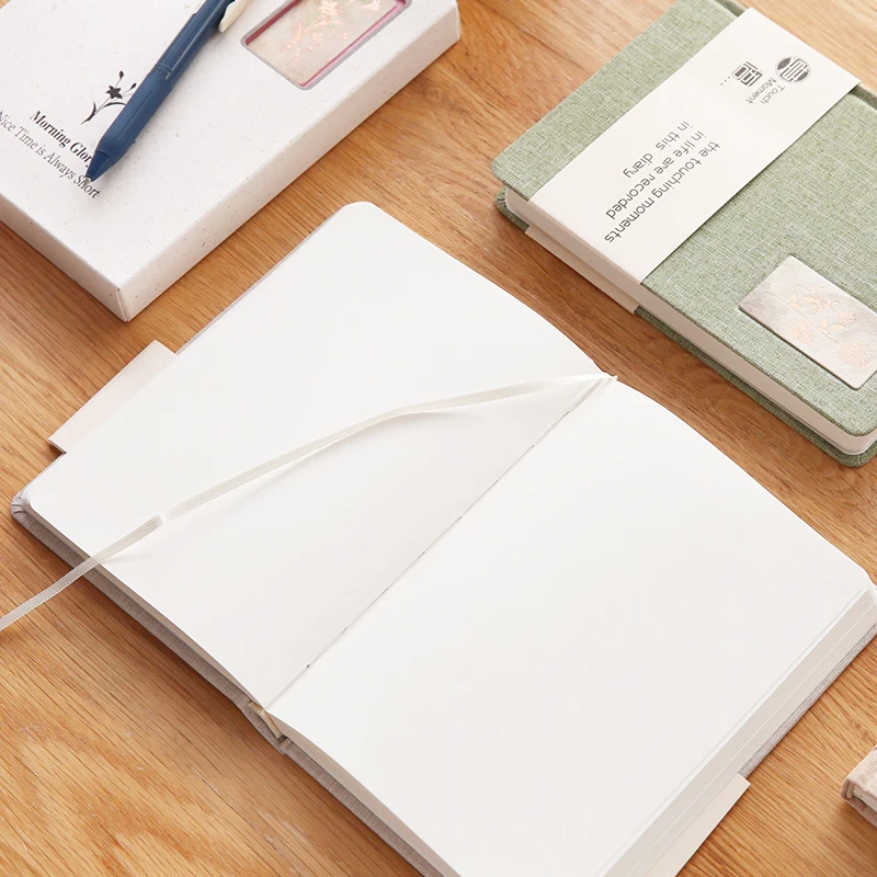 Оригинальный блокнот из льняной ткани 1 шт. серия чистых блокнотов сделай сам