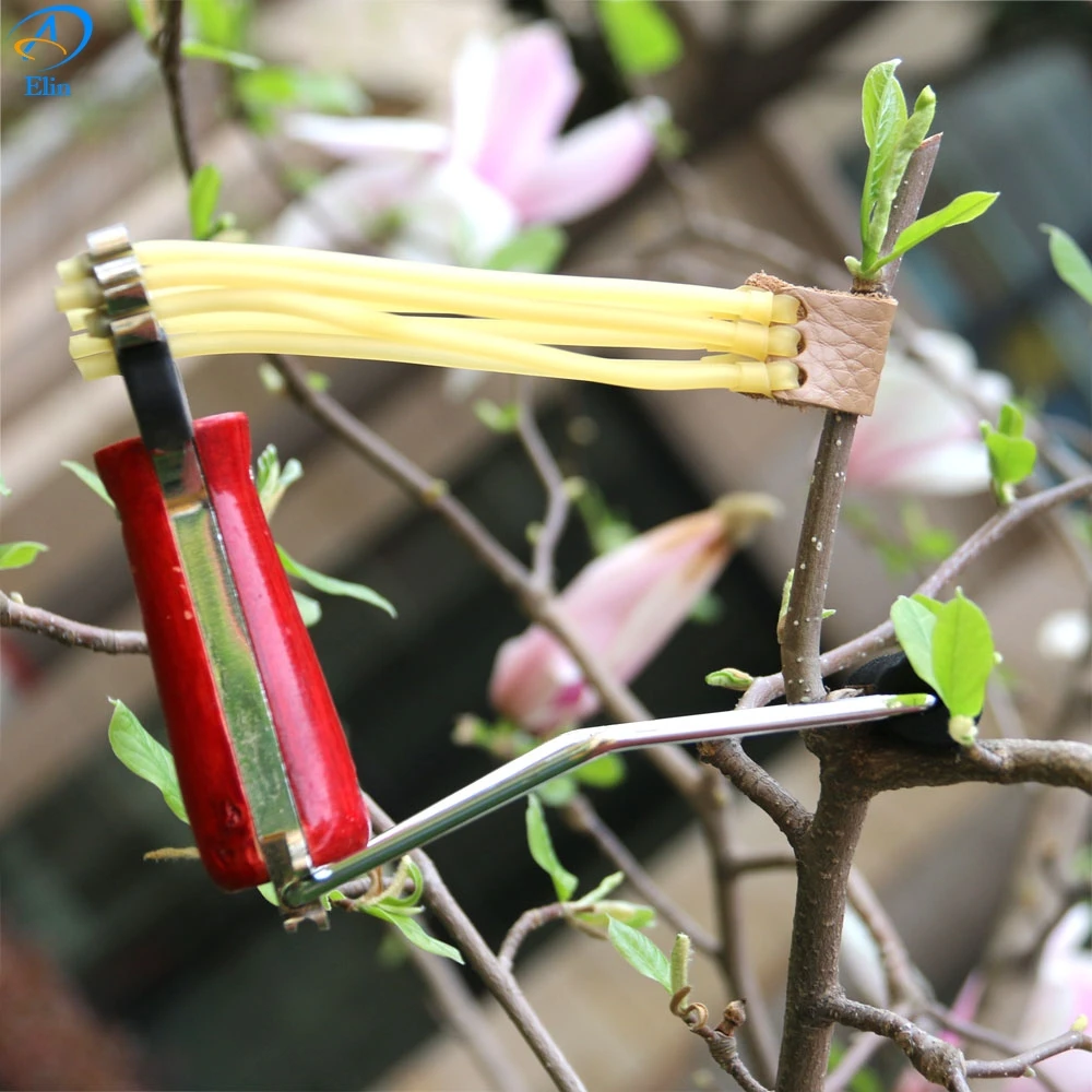 Новая Складная резиновая Рогатка для запястья мощный охотничий катапульта игр