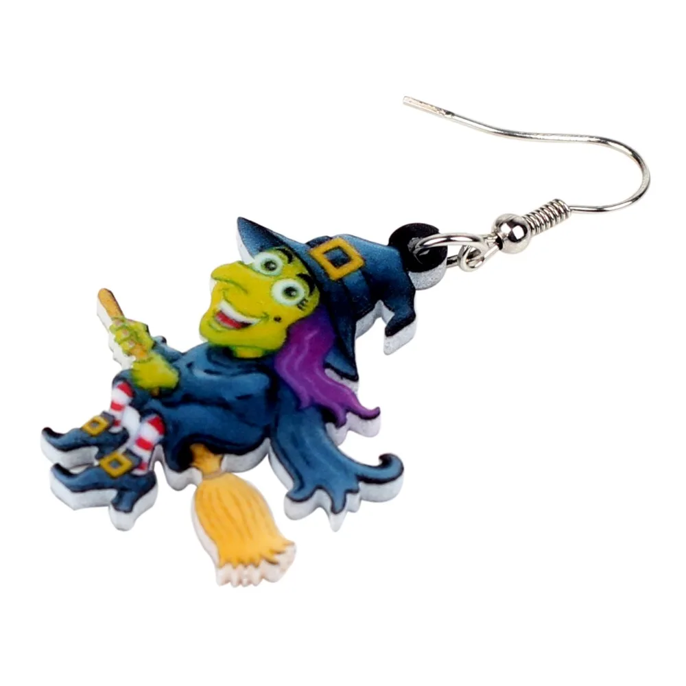 WEVENI акриловая Хэллоуин счастливая Волшебная ведьма искусственное вечерние Ниме