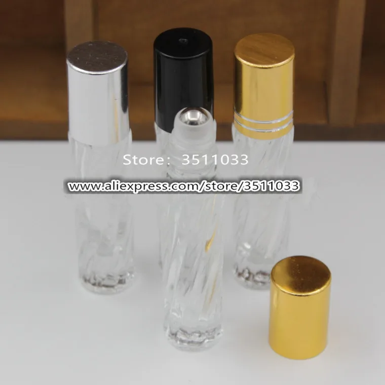 3 мл прозрачное стекло ролл на бутылках роликовые шарики косметические