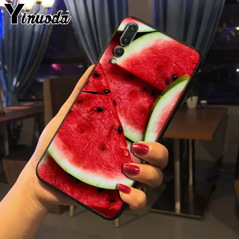 Printing Drawing Fruit Strawberry Watermelon phone case for Huawei P20pro mate10 p10plus honor 20 8x 7A nova3i mate20lite funda | Мобильные