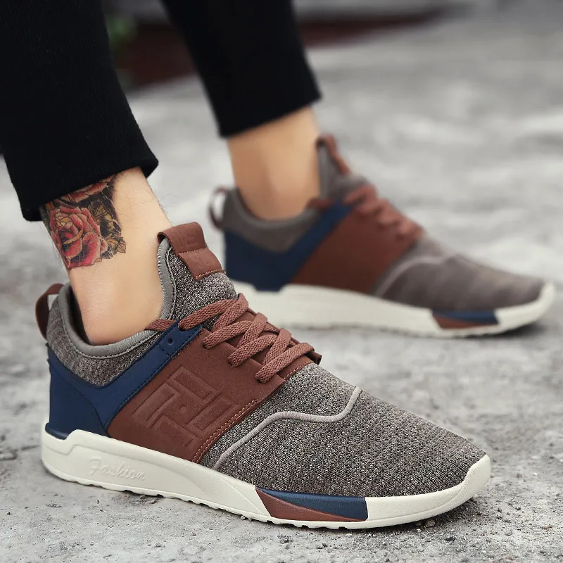 Модная мужская повседневная обувь дышащие кроссовки Мужская Chaussure Homme Легкая