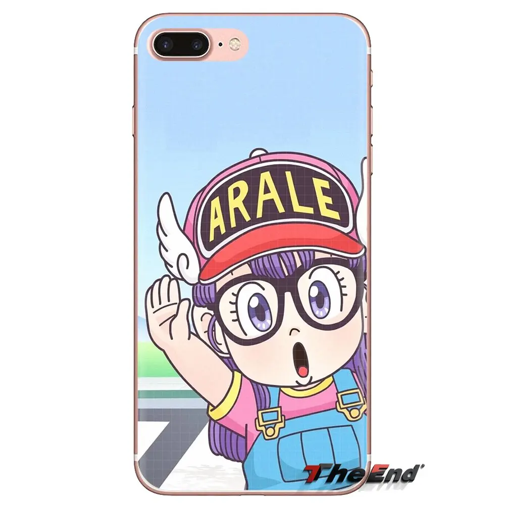 For Xiaomi Mi3 Samsung A10 A30 A40 A50 A60 A70 Galaxy S2 Note 2 Grand Core Prime TPU Skin Cover anime Dr Slump Arale little girl |