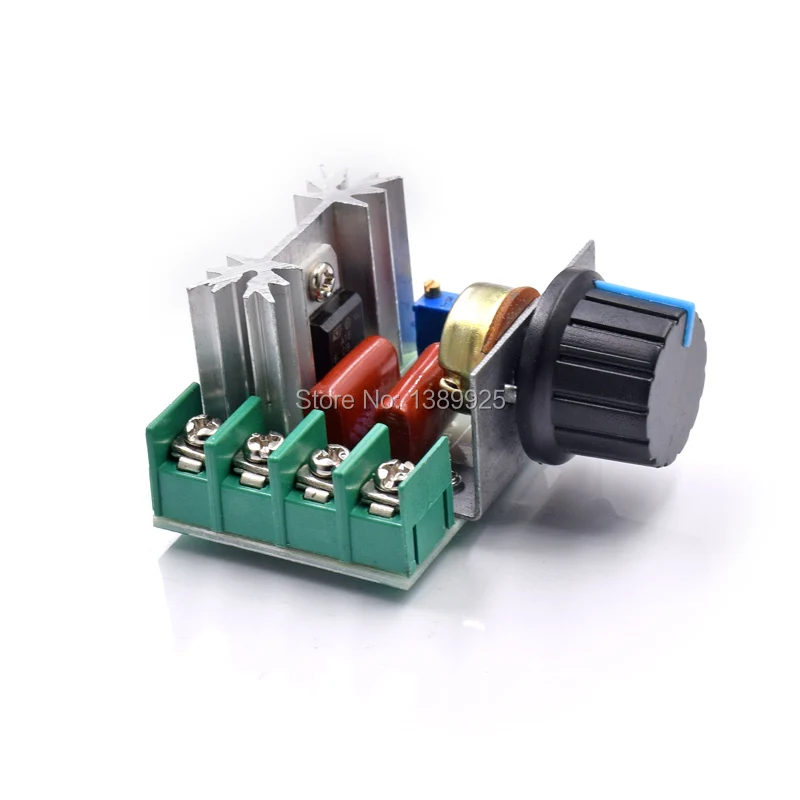 Электрический регулятор напряжения скорости двигателя 10 шт. 2000 Вт 220 В переменный