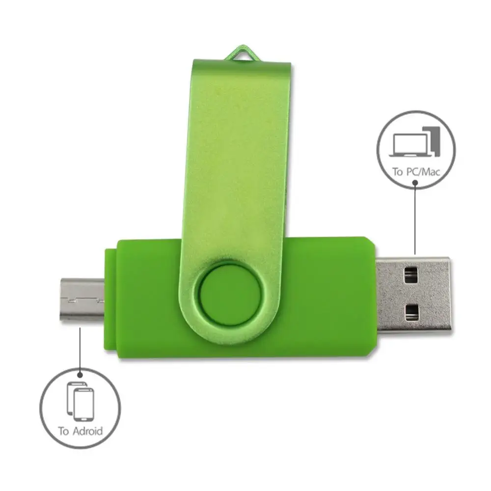 OTG usb флеш накопитель 32 ГБ высокоскоростной 4 8 16 64 Гб карта памяти креативный