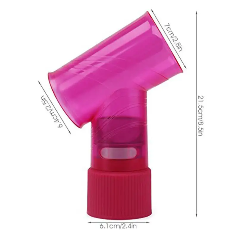 Универсальный диффузор для завивки волос 6 цветов с клеевым карандашом