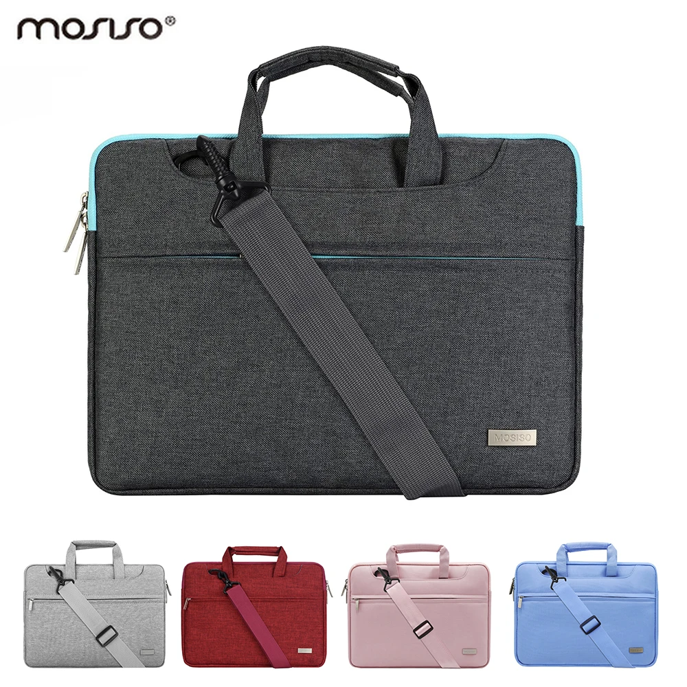 Холщовая Сумка через плечо Mosiso для ноутбука Macbook Pro 13 Air 11 15 6 Asus Acer Lenovo Mac портфель