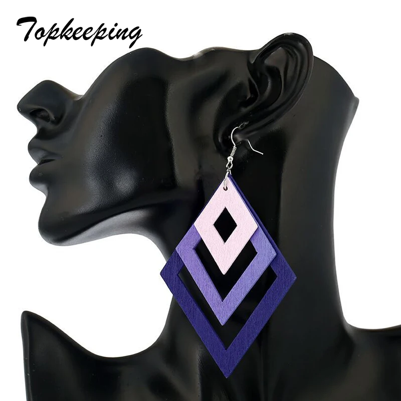 Бренд Topkeeping новинка 2018 модные ювелирные изделия для женщин креативные