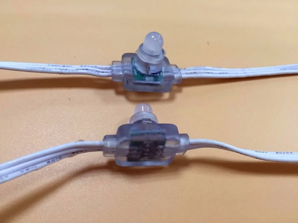 Светодиодная смарт гирлянда WS2811 12 светодиодный постоянного тока адресная класс