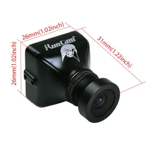 Runcam Орел 800TVL DC 5-17 В угол обзора 130 градусов Глобальный WDR 4:3/16:9 CMOS ‎FPV-системы