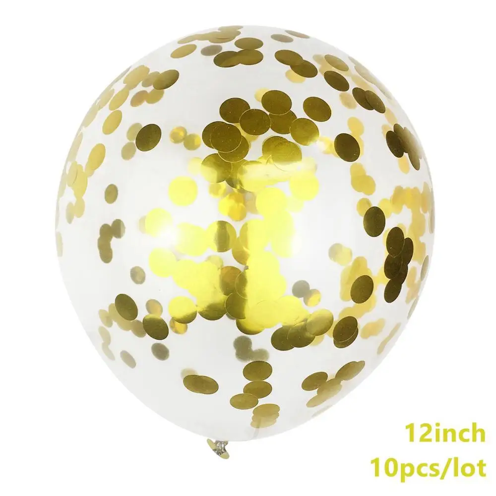 Confetti Balloons 2 Taoup 1 Набор бумаги счастливый плакат "с днем рождения" ткань золотые конфетти воздушные шары для дня рождения вечерние декоры дети взрослые вечерние принадлежности DIY - Цвет: Confetti Balloons 2