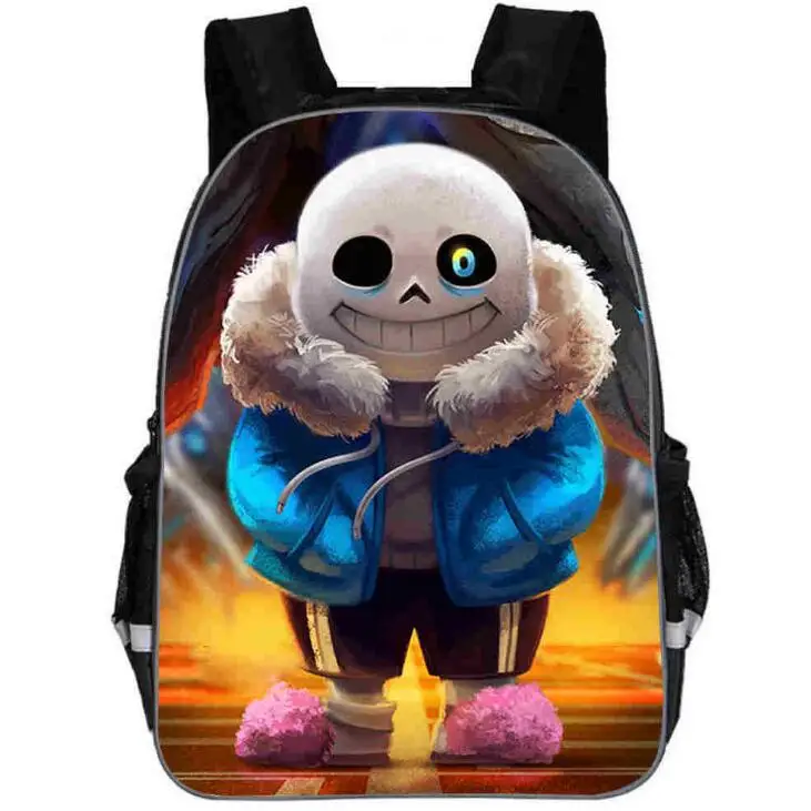 Рюкзак Freddy Animal Anime FNAF Chica Foxy Undertale Sans повседневные школьные сумки для маленьких