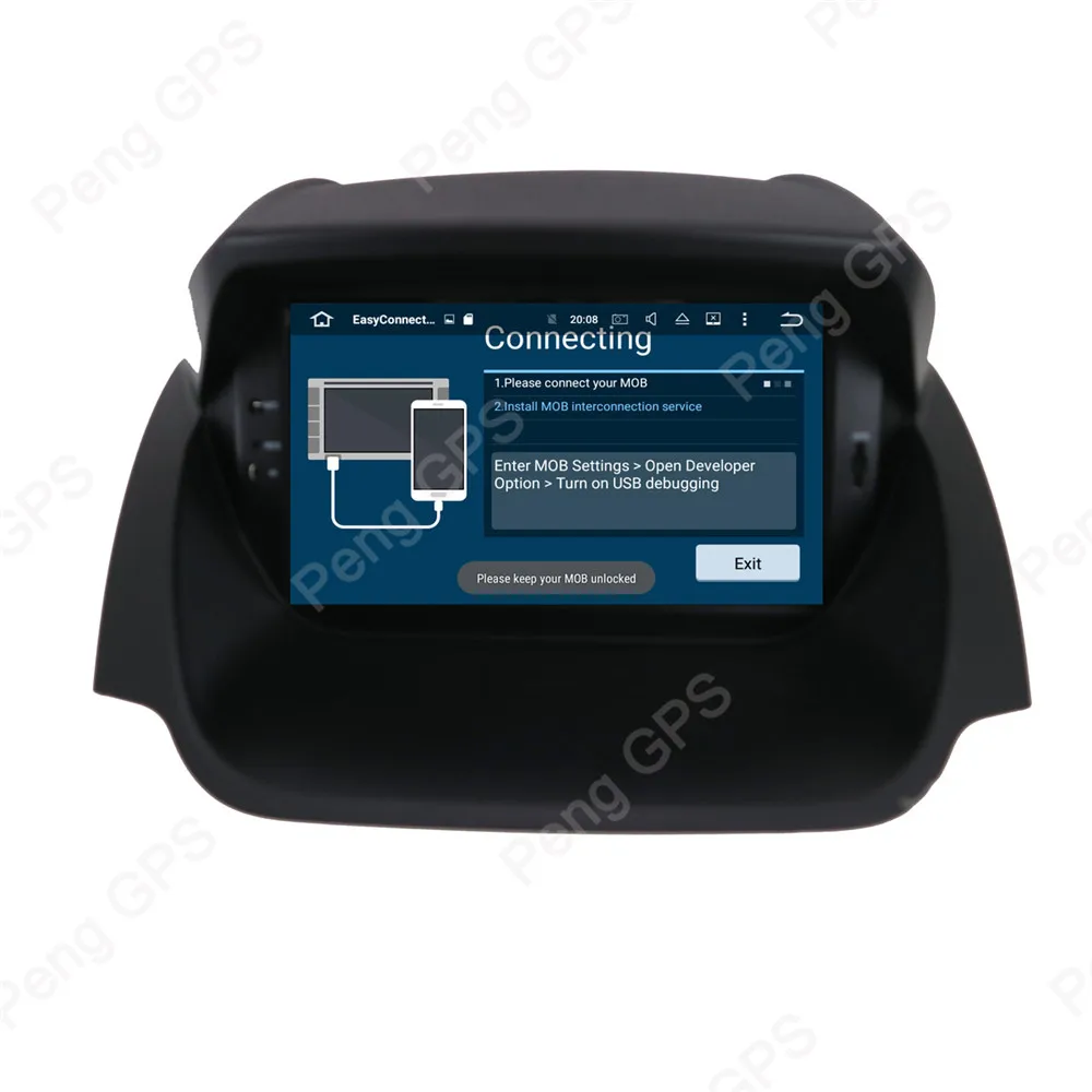 Восьмиядерный 2 Din стерео Android 8 0 система для Ford Ecosport 2013 2018 GPS навигация CD DVD плеер