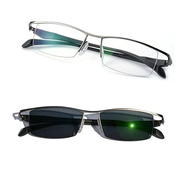 Ультралегкая металлическая оправа MINCL/модные солнцезащитные фотохромные линзы