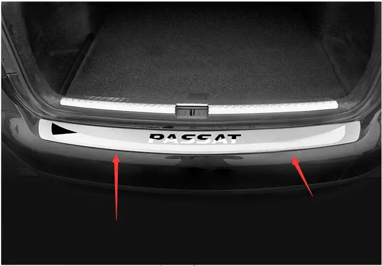 Высокое качество нержавеющей стали заднего бампера протектор порога для 2011 2012 2013