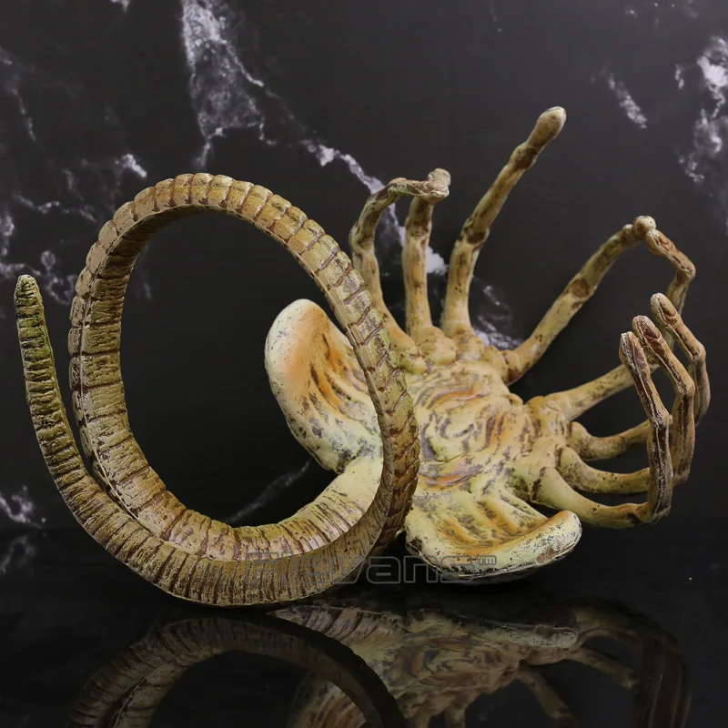 Инопланетянин фейсхаггер Poseable Реплика ПВХ фигурка Коллекционная модель игрушки Косплей
