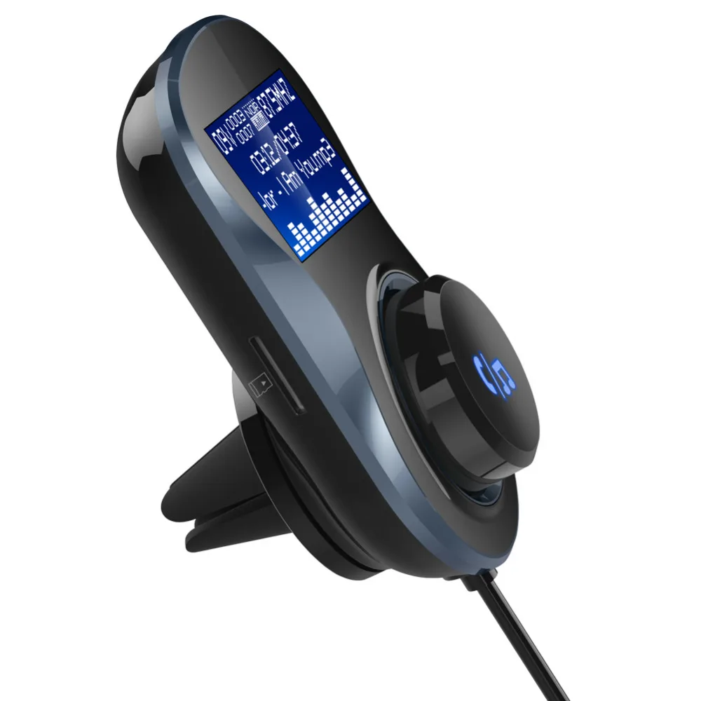 Автомобильное зарядное устройство Bluetooth Hands-free fm-модулятор Автомобильный MP3-плеер аудио адаптер fm-передатчик Поддержка U диск TF для iPhone, Android