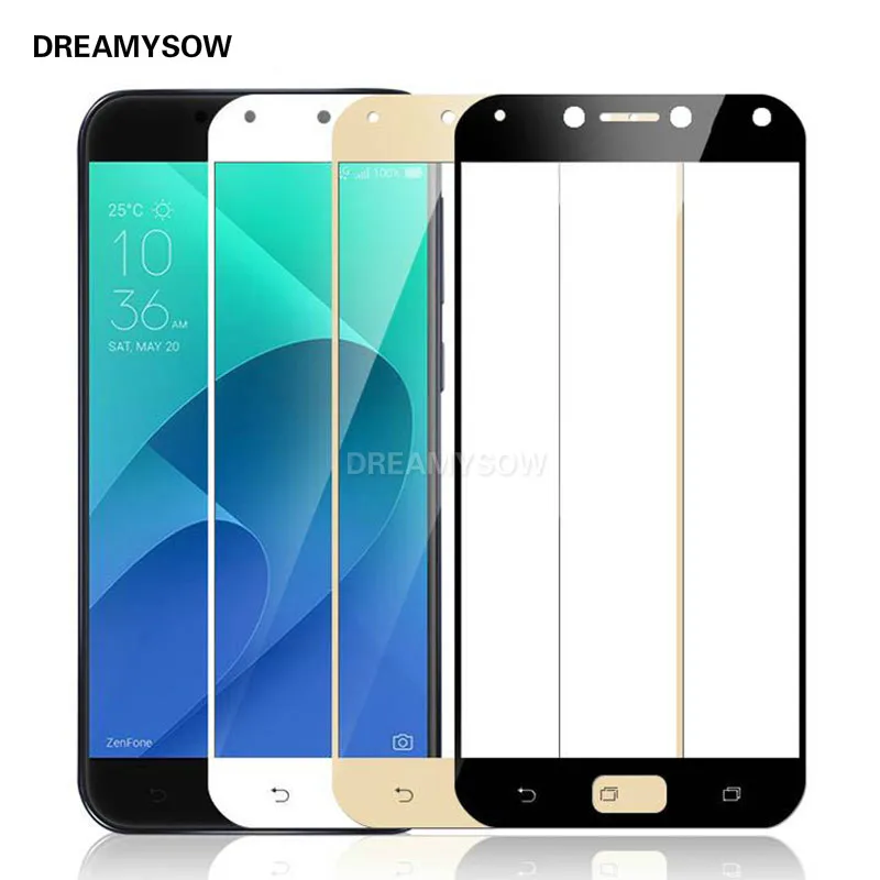Полное покрытие закаленное стекло пленка для Asus Zefone 4 Max ZC554KL ZE554KL ZD553KL ZD552KL 3 ZE520KL