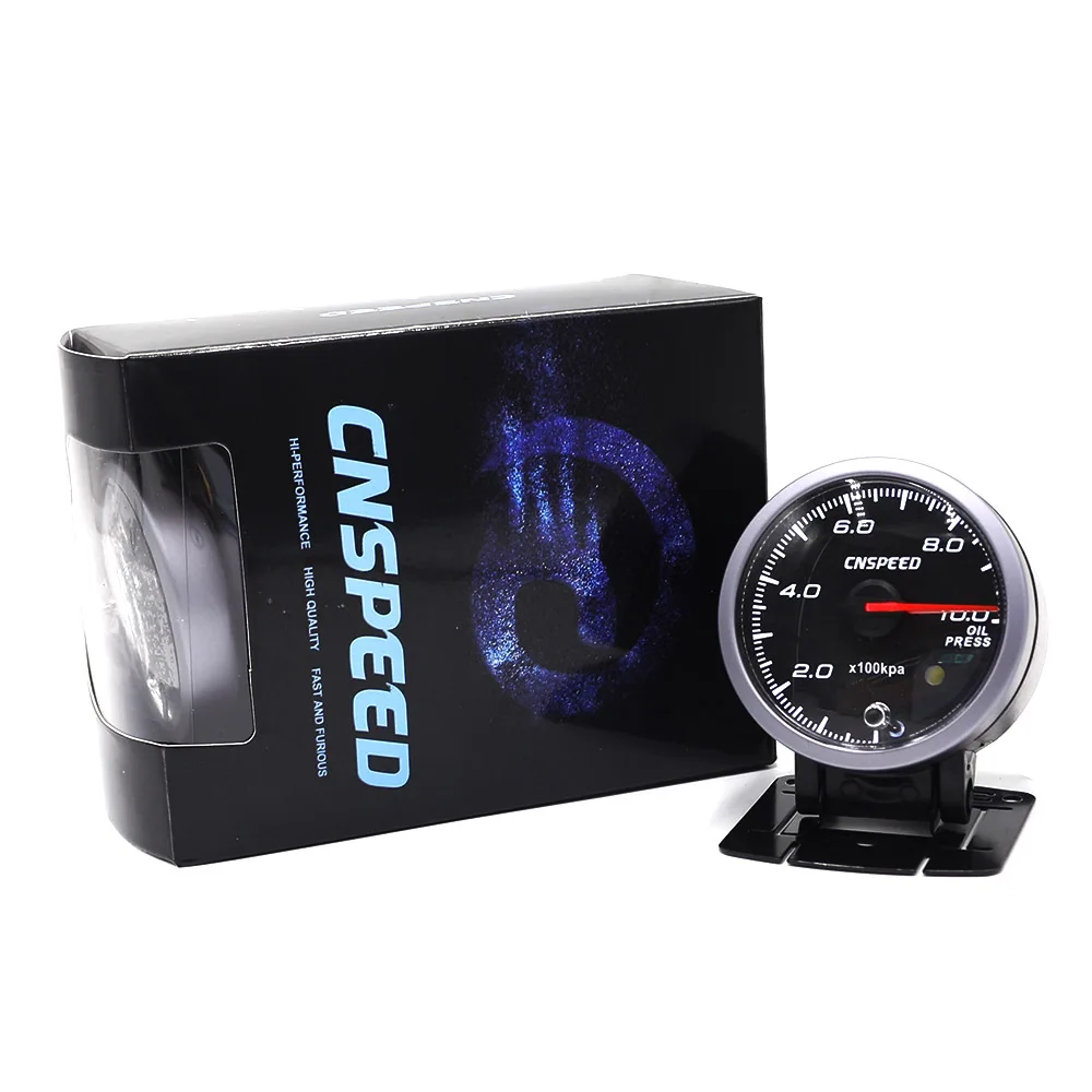 Датчик давления масла CNSPEED для гонок в автомобиле 60 мм 0 10 бар датчик с датчиком