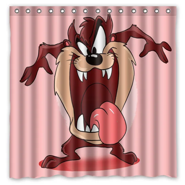 Занавески для душа Tasmanian Devil & Taz Robinson занавески ванной водонепроницаемая