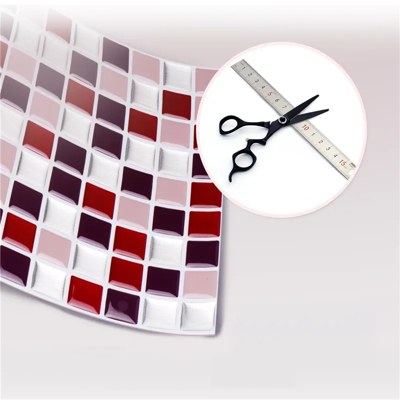 Vividtiles самоклеющиеся мозаичные плитки настенные наклейки DIY Кухня Ванная комната Домашний Декор винил