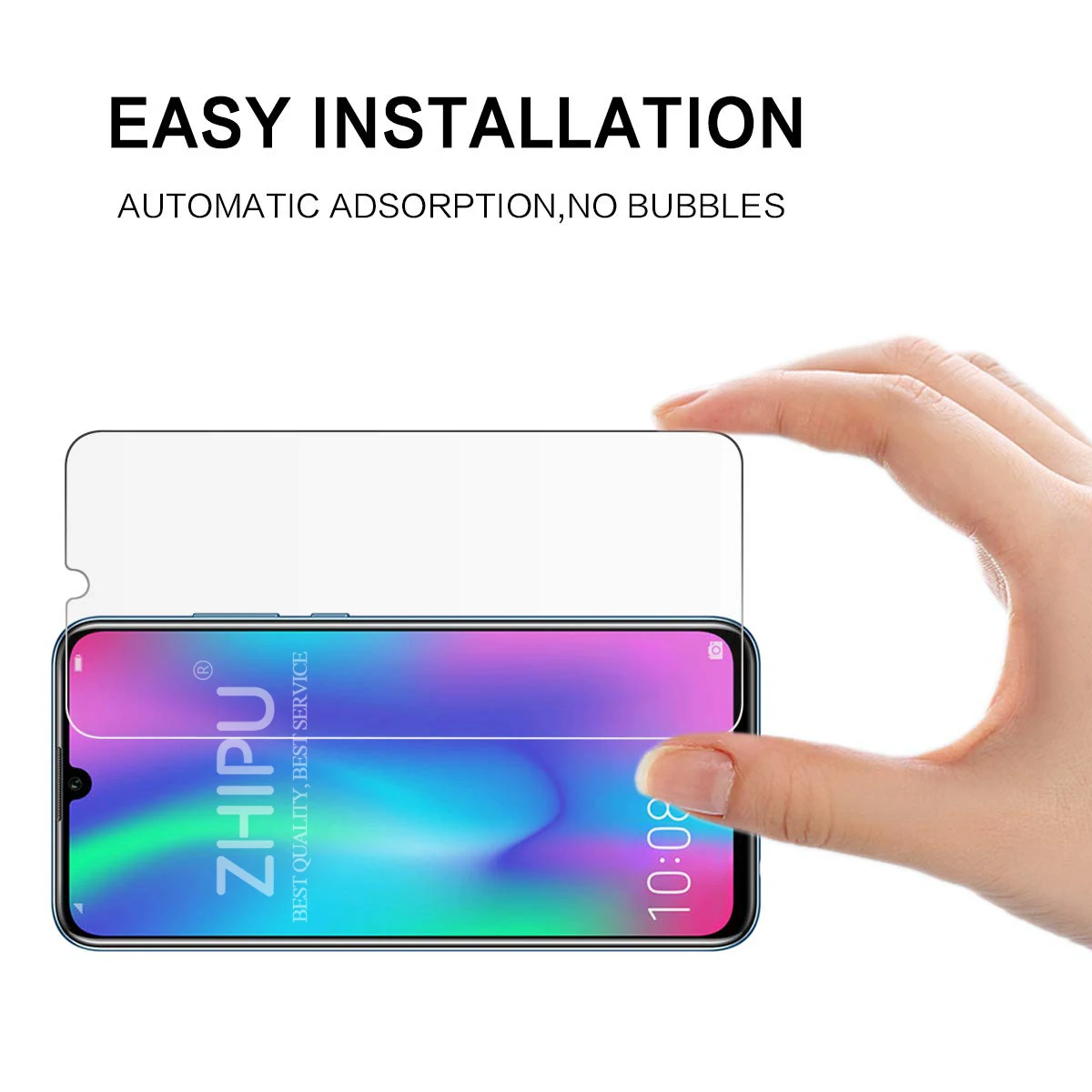 2 шт./партия закаленное стекло для huawei Honor 10 Lite/P Smart защитное стекло 2.5D 9H стекло для huawei P Smart