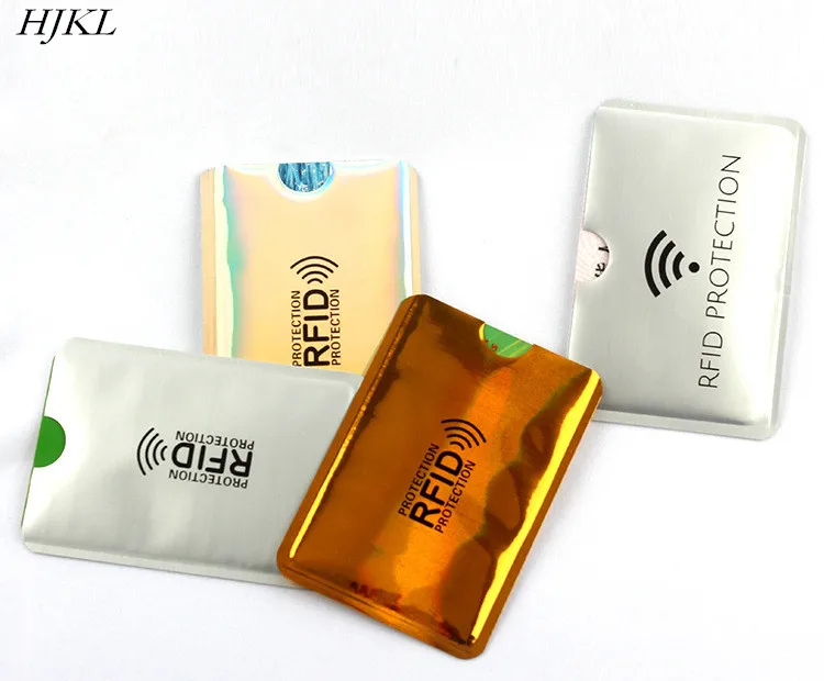 HJKL rfid кошелек блокирующий считыватель держатель для карт Id кошелёк банковских